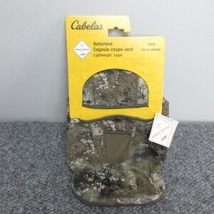 Cabela's Windstopper Balaclava Mens OSFM TrueTimber Strata Camo Hunting NWT